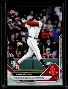 Tarjeta base 2025 Topps Now #279 Roman Anthony (cantidad) novato radiocontrol - Imagen 1 de 2