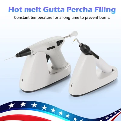 Dental Inalámbrico Gutta Percha Sistema de Obturación Endodóntica Pluma Pistola Aguja Foto 1 de 4