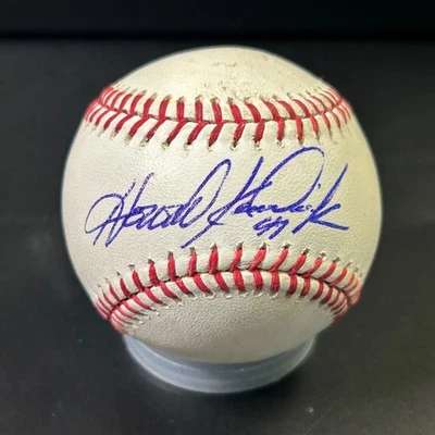 Howie Kendrick In Person Autographed Baseball Angels Phillies Dodgers  SEE DESC - Image 1 of 4