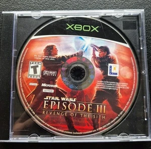 Star Wars: Episodio III: La Venganza de los Sith (Microsoft Xbox, 2005) Solo disco - Imagen 1 de 3