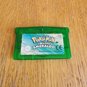 Pokemon Smeraldo GBA gioco per Game Boy Advance ORIGINALE BUONE CONDIZIONI - Foto 1 di 7