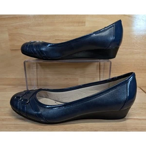 LifeStride dunkelblaue Damen-Loafer flache Schuhe Größe 8,5 M weiches System - Bild 1 von 9
