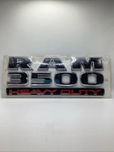 Dodge Ram 3500 2013-18 nuevo emblema de puerta de alta resistencia OEM 68140350AC - Imagen 1 de 3
