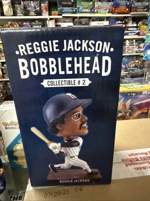 Reggie Jackson Bobblehead Colecionável #2 SGA 2017 New York Yankees Novo Na Caixa - Imagem 1 de 4