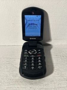 Teléfono Celular Kyocera Dura XE E4710 4G LTE AT&T Inalámbrico 8 GB Negro Resistente Abatible - Imagen 1 de 9