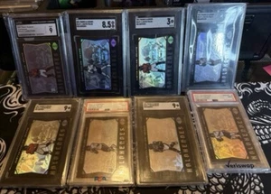 Justin Fields KOMPLETTSET Holo Heroes Case Hit Illusions Rookie alle 8 Karten!! - Bild 1 von 3