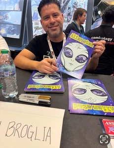 Alienated #1 John Broglia SIGNED poster NYCC 2025 Comic Con Exclusive Comixology - Picture 1 of 3