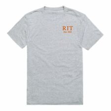 RIT Rochester Institute of Technology Tigers Practice T-Shirt Heather Grey