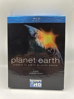 PLANET EARTH (BLU-RAY 2009, COLLECTORS EDITION, 4 DISCS) Bluray - Image 1 of 4