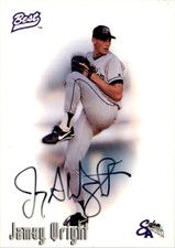 1996 Best Autographs Jamey Wright Auto Salem Avalanche #NNO