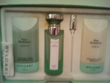 BVLGARI Cologne Au The Vert Gift Set 3PCS Women's Fragrance Rare Discontinued