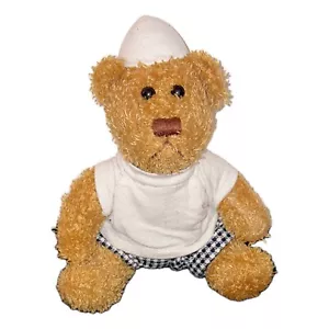 Mai giocato: orsacchiotto panettiere - peluche artigiano pasticceria regalo rarità - Foto 1 di 5