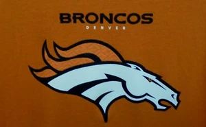 MAJESTIC, NFL DENVER BRONCOS Orange, Grafik T-Shirt, Herren Größe M. - Bild 1 von 4