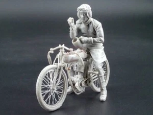 Cix Models 1/35 Indian Single Cyl, Board Track Racer w/Figure (w/Decal) CIXM043 - Picture 1 of 1