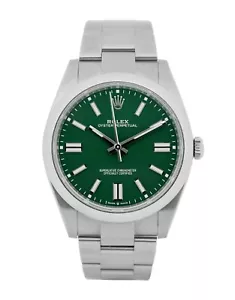 Rolex Oyster Perpetual 41 / Verde / 2021 / 124300 - Foto 1 di 8