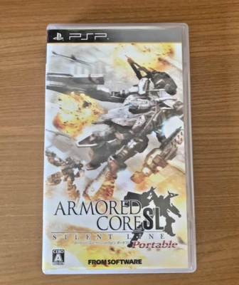 Armored Core : Silent Line Portable PSP Playstation Portble Japan Version Tested - Image 1 of 3