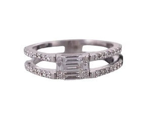 Moderner Mimi Milano Ring 18 Karat Gold Diamant - Bild 1 von 4