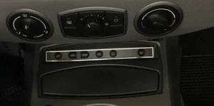 Marco cromo D para barra de interruptores / BMW Z4 E85 - acero inoxidable pulido - Imagen 1 de 3