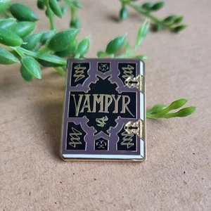 Buffy Enamel Pin Badge - Vampyr Book Metal Pin - Buffy The Vampire Slayer Gift - Picture 1 of 1