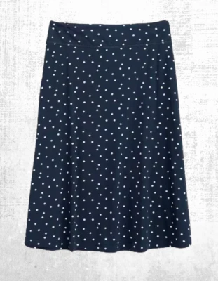 Ex Seasalt Women’s Jessica A-line  Soft Jersey Skirt in Navy - Image 1 of 4