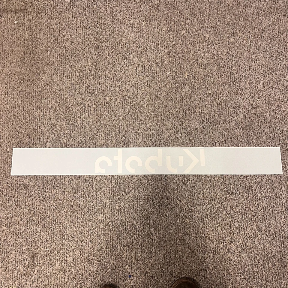 Kubota Tractor Cab Sunstrip Window Windscreen Sticker Decal Vinyl Farmer