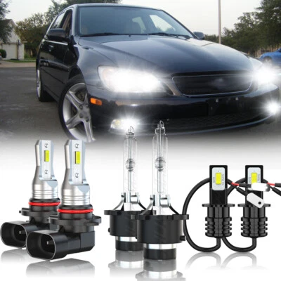 Kit de bombillas antiniebla altas/bajas + faros hid/led para Lexus IS300 2003 2004 2005 Foto 1 de 4