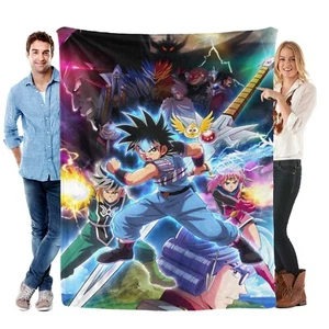 Dragon Quest Blanket Soft Bed Sofa Couch Throw Cozy Lightweight Birthday Gift - Picture 1 of 12