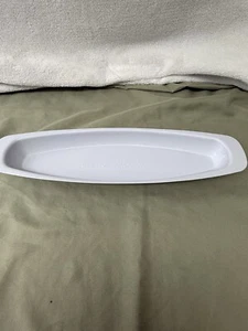 George Foreman Grill 12 1/2” White Grease Catcher Drip Tray - Picture 1 of 8