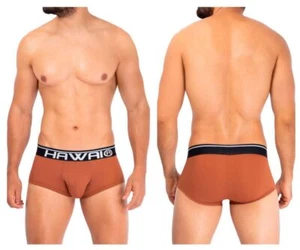 HAWAI 42181 Solid Microfiber Briefs Color Amber - Picture 1 of 9