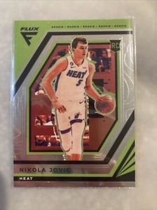 2022-23 Panini Flux #216 Nikola Jovic Rookie RC Miami Heat NBA Basketball