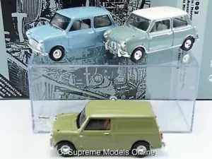 MINI CARS/VAN 50TH CELEBRATION 1/43 SIZE BLUE/GREEN ALEC ISSIGONIS TYPE Y065J^*^ - Picture 1 of 12