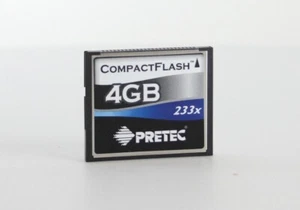 Pretec 4 GB 233x 35MB/s Compact Flash Card (CFS204G) - Picture 1 of 2