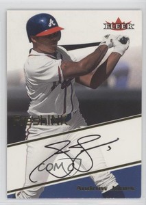 2000 Fleer Mystique Fresh Ink Andruw Jones Auto
