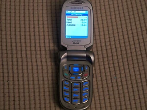 Téléphone portable à clapet Samsung SPH-A920 rétro vintage (cloche) - Photo 1 sur 14