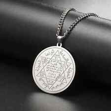 Jewish Hexagram Allah Muslim Arabic Necklace Women Men David Necklace Jewelry