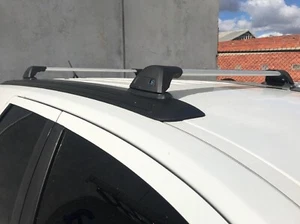 2x Aerodynamic Cross bar / Roof rack for Ford Territory 2004 - 2021 lockable - Picture 1 of 6