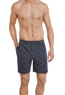 Schiesser Uomo Lungo Boxer Pantaloncini 100% Co Jerseyboxer 48-66 S-7XL - Immagine 1 di 3