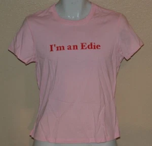 DESPERATE HOUSEWIVES I'm An Edie ABC  TV Show Womens Cap Sleeve T SHIRT XL New - Picture 1 of 1