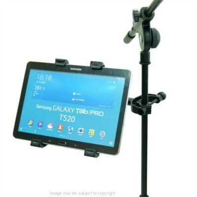 Music Microphone Stand Holder for Samsung Galaxy Tab PRO 10.1 Tablet - Image 1 of 4
