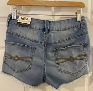NWT Mudd Shortie High Rise Size 7 FLX Stretch [BIN A2] - Picture 1 of 7