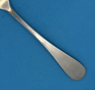 POTTERY BARN PBN7 GLOSSY STAINLESS FLATWARE PLAIN ROUND WIDE TIP JAPAN - CHOICE - Image 1 of 3