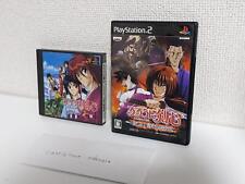 Rurouni Kenshin Meiji Kenkaku Romantan Juyushi Hen PS PS2 Lot 2 Set #N129