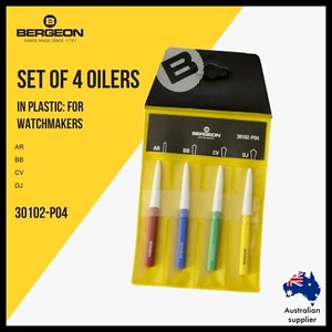Bergeon Set of 4 Oilers in plastic, for watchmakers - Ref: 30102-P04 - Picture 1 of 1