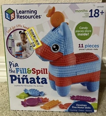 Learning Resources - Pia  The Fill & Spill Piñata - New - Image 1 of 4