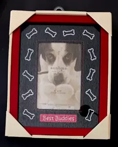 Life & Style Best Buddies Puppy Dog Picture Frame 4" x 6" NEW - Picture 1 of 4
