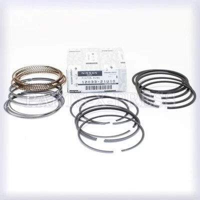 NEW OEM NISSAN ENGINE PISTON RINGS 86MM STANDARD SET RB25DET RB26DET  1203321U10 Foto 1 de 4