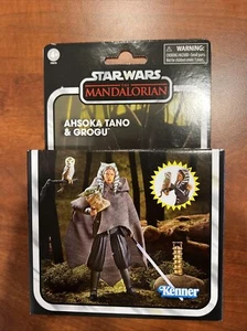 Star Wars Modellino Ahsoka Tano e Grogu collezione vintage 3,75 pollici - Foto 1 di 1