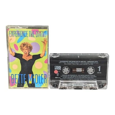 Bette Midler Experience the Divine Atlantic Pop Rock Cassette Tape Album Great - Image 1 of 4