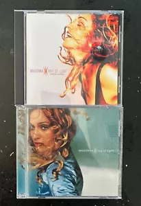 MADONNA Ray Of Light 2 Used CDs REMIXED Edition REMIXES Frozen REMIX CD Skin - Imagen 1 de 2