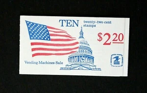 U.S. Scott #BK145 Booklet, $2.20 "Capitol", Mint in Excellent Condition - Picture 1 of 2